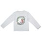Hosszú ujjú mintás kislány póló