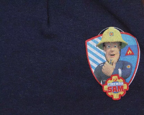 Kisfiú pamut sapka Sam a tűzoltó mintával