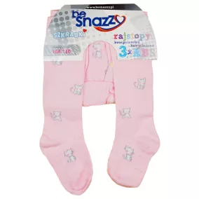 Mintás kislány csúszásgátlós harisnyanadrág