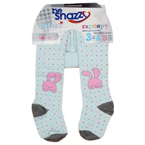 Mintás kislány csúszásgátlós harisnyanadrág