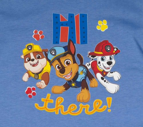 Hosszú ujjú kisfiú póló Mancs őrjárat mintával