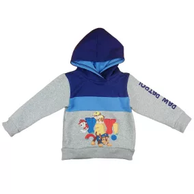   Belül bolyhos kapucnis kisfiú pulóver Mancs őrjárat mintával