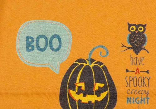 Halloween mintás hosszú ujjú póló