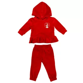 2 részes kislány szett cicás mintával