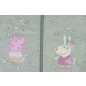   Belül bolyhos kislány szabadidő szett Peppa malac mintával