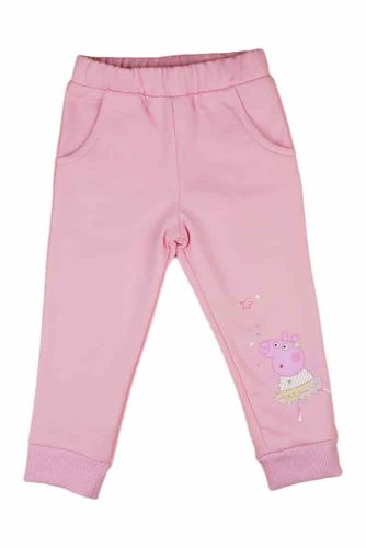 Belül bolyhos kislány szabadidő szett Peppa malac mintával