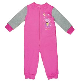Overálos kislány pizsama Peppa malac mintával