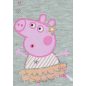 Belül bolyhos kislány leggings Peppa malac mintával