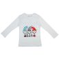 Hosszú ujjú lány póló karácsonyi manós mintával