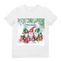 Rövid ujjú gyerek póló karácsonyi mintával
