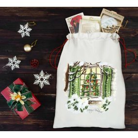 Karácsonyi nagy méretű ajándékzsák 67x50cm