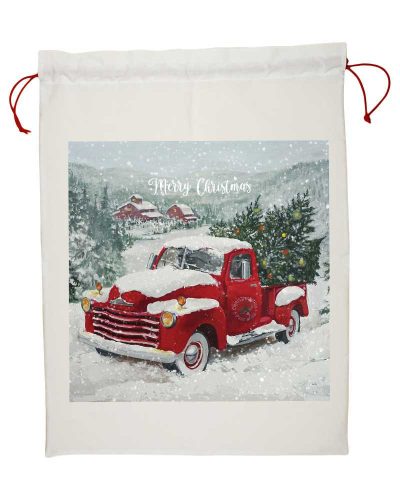 Karácsonyi nagy méretű ajándékzsák 67x50cm