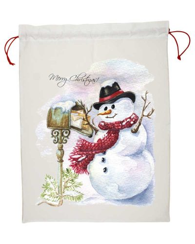 Karácsonyi nagy méretű ajándékzsák 67x50cm