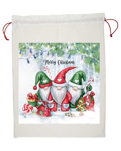 Karácsonyi nagy méretű ajándékzsák 67x50cm
