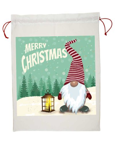 Karácsonyi nagy méretű ajándékzsák 67x50cm
