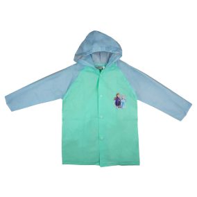 Kapucnis esőkabát Jégvarázs mintával