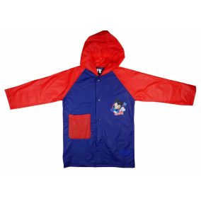 Kapucnis kisfiú esőkabát Mickey egér mintával