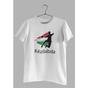 Rövid ujjú gyerek póló 2022 Kézilabda Eb mintával