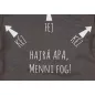 Rövid ujjú feliratos baba body