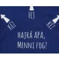 Rövid ujjú feliratos baba body