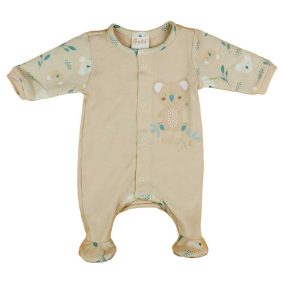 Hosszú ujjú baba rugdalózó koalás mintával