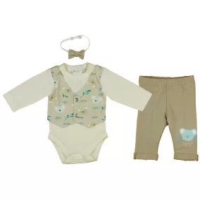 3 részes baba szett koalás mintával