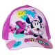 Minnie egér mintás kislány baseball sapka pink színben