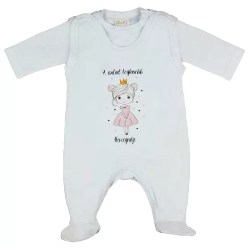 5 részes baba szett hercegnős mintával