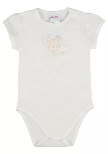 2 részes baba szett macis mintával