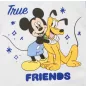 Rövid ujjú baba body Mickey egér mintával