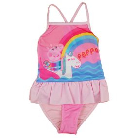Kislány fürdőruha Peppa malac mintával
