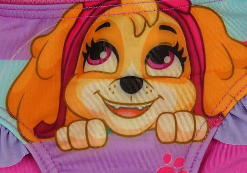 Kislány fürdőbugyi Mancs őrjárat mintával