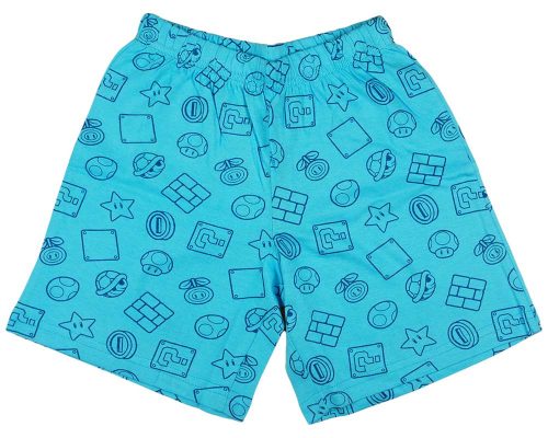 2 részes nyári fiú pizsama Super Mario mintával