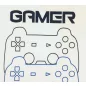 Rövid ujjú fiú póló "Gamer" felirattal