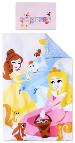 Disney Princess/ Hercegnők mintás 2 részes ágyneműhuzat