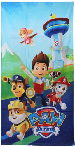 Paw Patrol/ Mancs őrjárat mintás pamut strandtörölköző