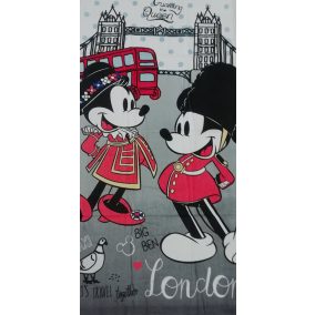 Disney Mickey mintás pamut strandtörölköző