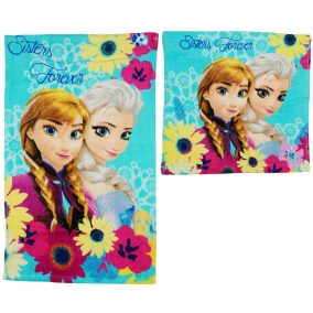   Disney Frozen/ Jégvarázs mintás 2 részes törölköző szett
