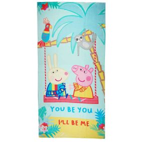 Strandtörölköző Peppa malac mintával