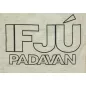Rövid ujjú baba body "Ifjú padavan" felirattal