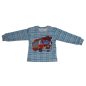 2 részes kisfiú pizsama tűzoltó mintával