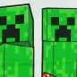 Rövid ujjú fiú póló Minecraft mintával