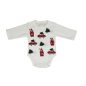 Hosszú ujjú baba body karácsonyi mintával