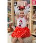 3 részes Minnie egér jelmez.