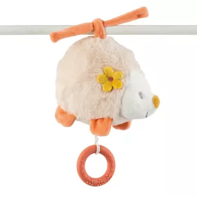 NATTOU Sündisznó plüss zenei Zoe 17 cm Mila, Zoe & Lana