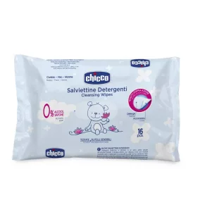   Chicco Natural sensation Lótusz-vizes törlőkendő 16 db-os