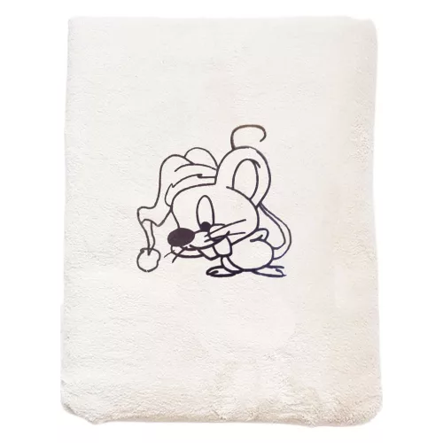 Stella takaró plüss bélelt mintás 70x90cm vegyes színekben