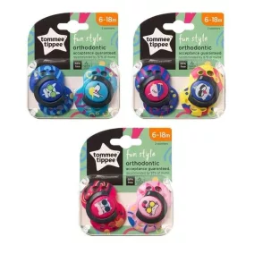 Tommee Tippee játszócumi CTN Fun 2 db 6-18hó