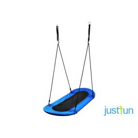 JustFun családi fészekhinta kék-fekete színben