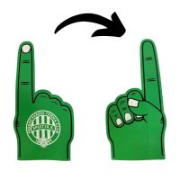 Felfújható tapsrúd, kesztyű